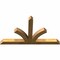Ekena Millwork Richland Rough Sawn Timber Gable Bracket, Western Red Cedar, 60"W x 35"H x 4"D x 4"F, 14/12 Pitch GBW060X35X0404RIC00RWR - alternate 5